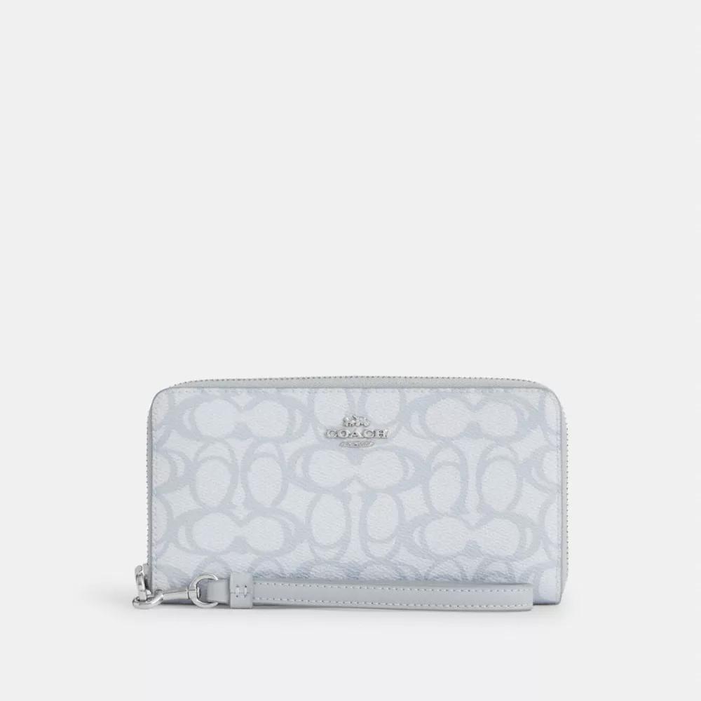 Coach | Long Zip Around Wallet In Sketch Signature Canvas 720.61元 商品图片