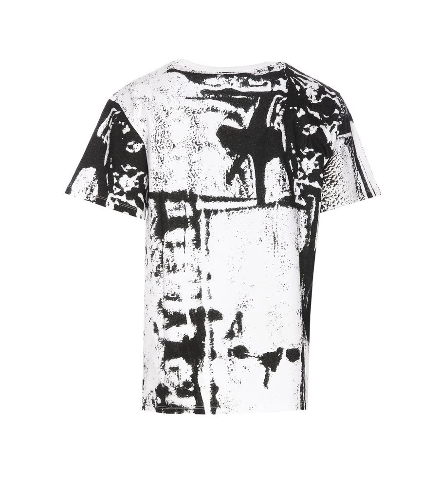 商品Alexander McQueen|Alexander McQueen Graphic Print Crewneck T-Shirt,价格¥1582,第2张图片详细描述
