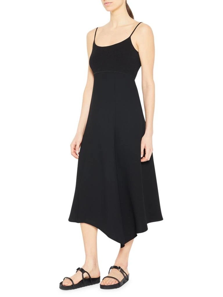 商品Theory|Flared Crepe Slip Midi Dress,价格¥1549,第1张图片