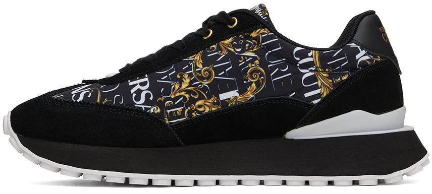 商品Versace|Black Spyke Sneakers,价格¥1638,第3张图片详细描述