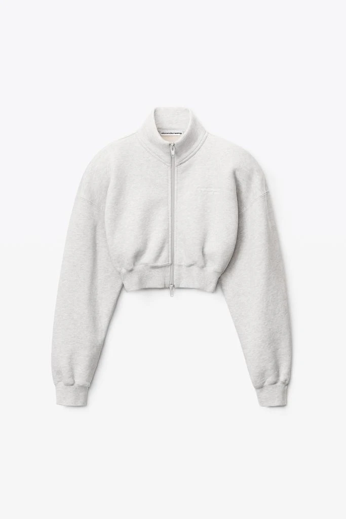 商品Alexander Wang|CROPPED JACKET IN CLASSIC TERRY,价格¥1417,第3张图片详细描述