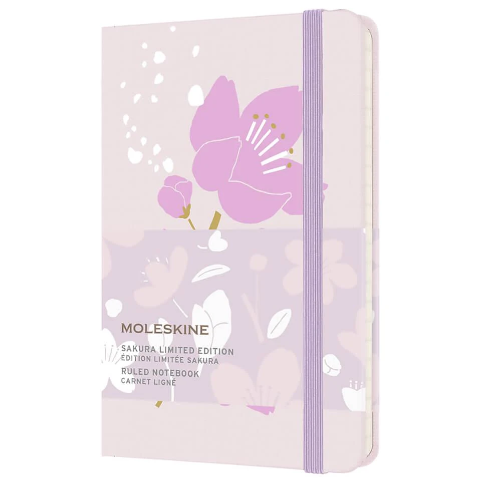 商品Moleskine|Moleskine Sakura Collection Ruled Notebook - Large,价格¥109,第2张图片详细描述