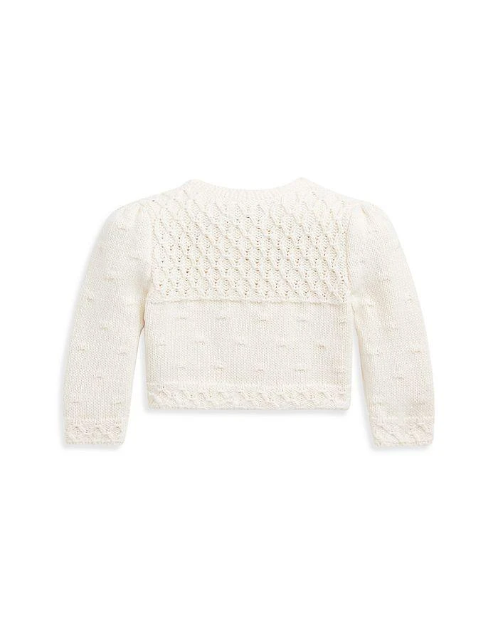 商品Ralph Lauren|Girls' Floral Cotton Cardigan - Baby,价格¥797,第2张图片详细描述