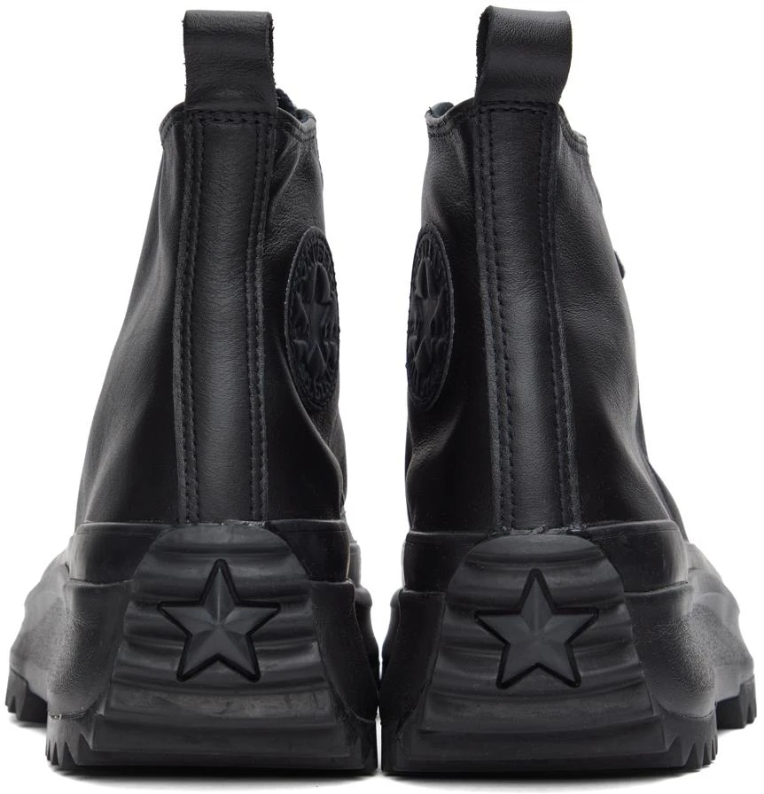 商品Converse|Black Leather Run Star Hike Hi Sneakers,价格¥850,第2张图片详细描述