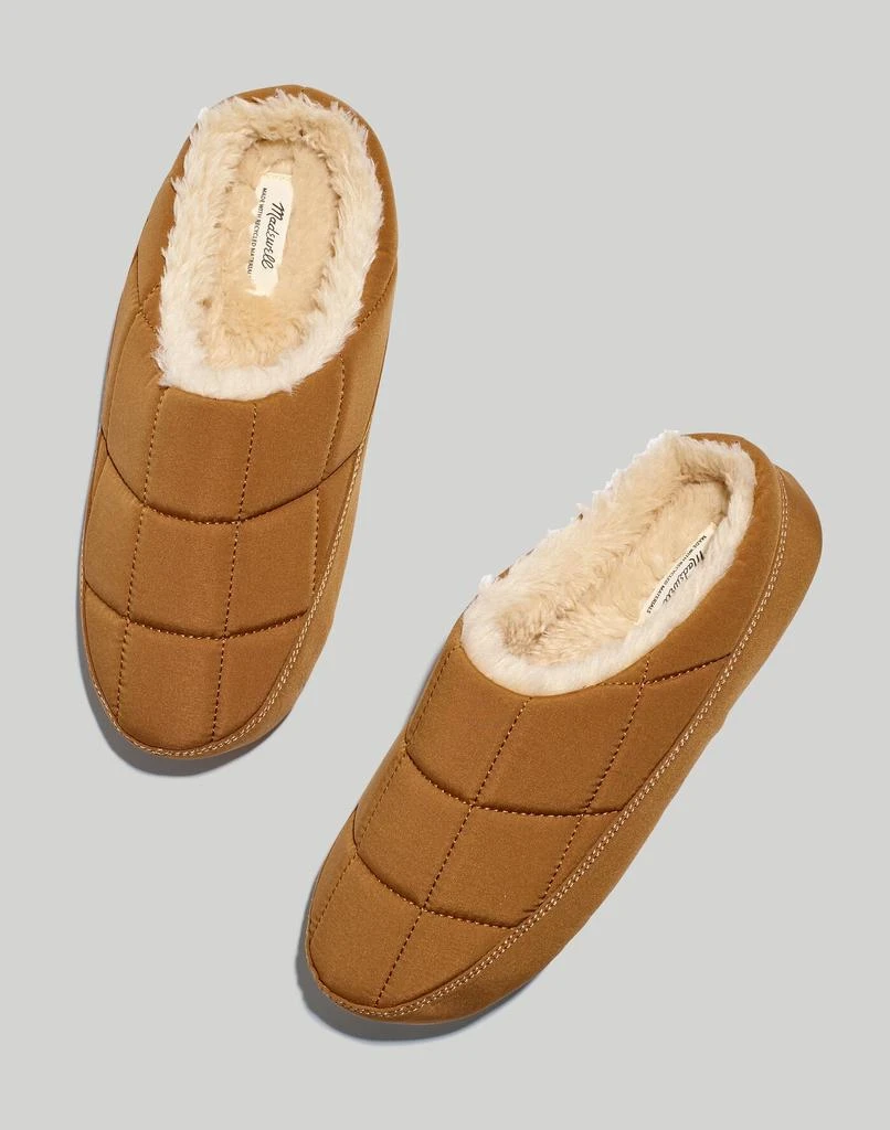 商品Madewell|The Quilted Jacqueline Slipper in Recycled Nylon,价格¥238,第1张图片