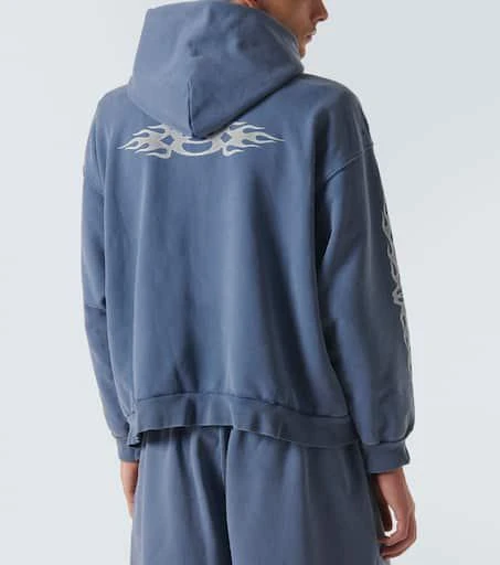 商品Balenciaga|Burning Unity棉质拉链帽衫,价格¥11613,第4张图片详细描述
