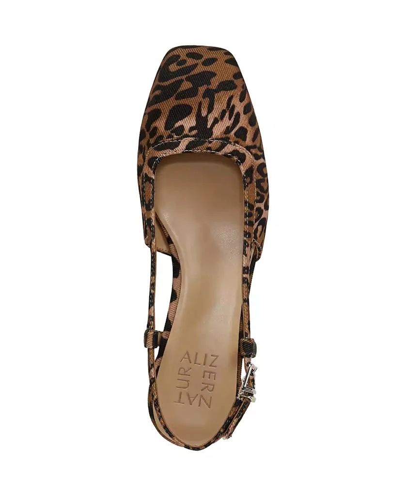 商品Naturalizer|Women's Harper Block Heel Square Toe Slingback Pumps,价格¥673,第4张图片详细描述