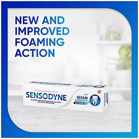 Sensodyne Repair & Protect Toothpaste for Sensitive Teeth, 3.4 oz., 5 pk. 商品