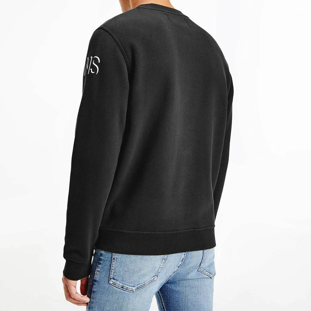商品Calvin Klein|Calvin Klein Jeans Men's Shadow Logo Crewneck Sweatshirt - CK Black,价格¥401,第2张图片详细描述