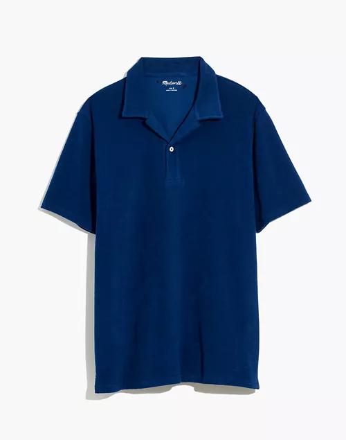 Terry Cloth Polo Shirt商品第4张图片规格展示