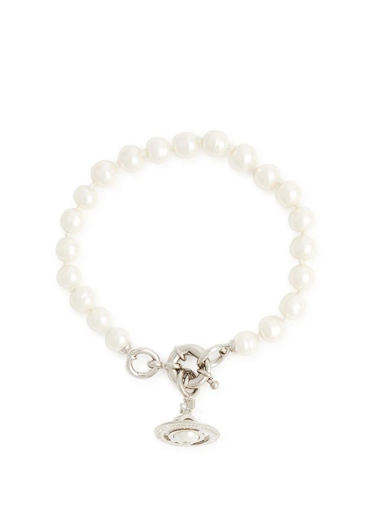 商品Vivienne Westwood|Aleksa faux pearl orb bracelet,价格¥1432,第1张图片