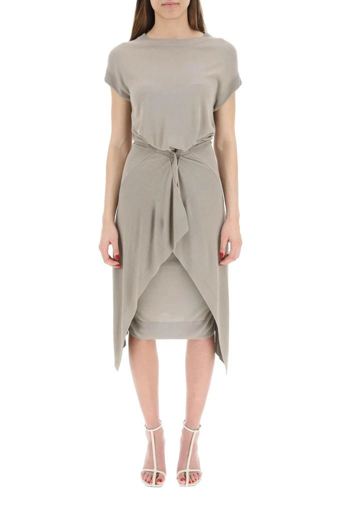 商品Lemaire|Lemaire asymmetric midi dress,价格¥2769,第2张图片详细描述