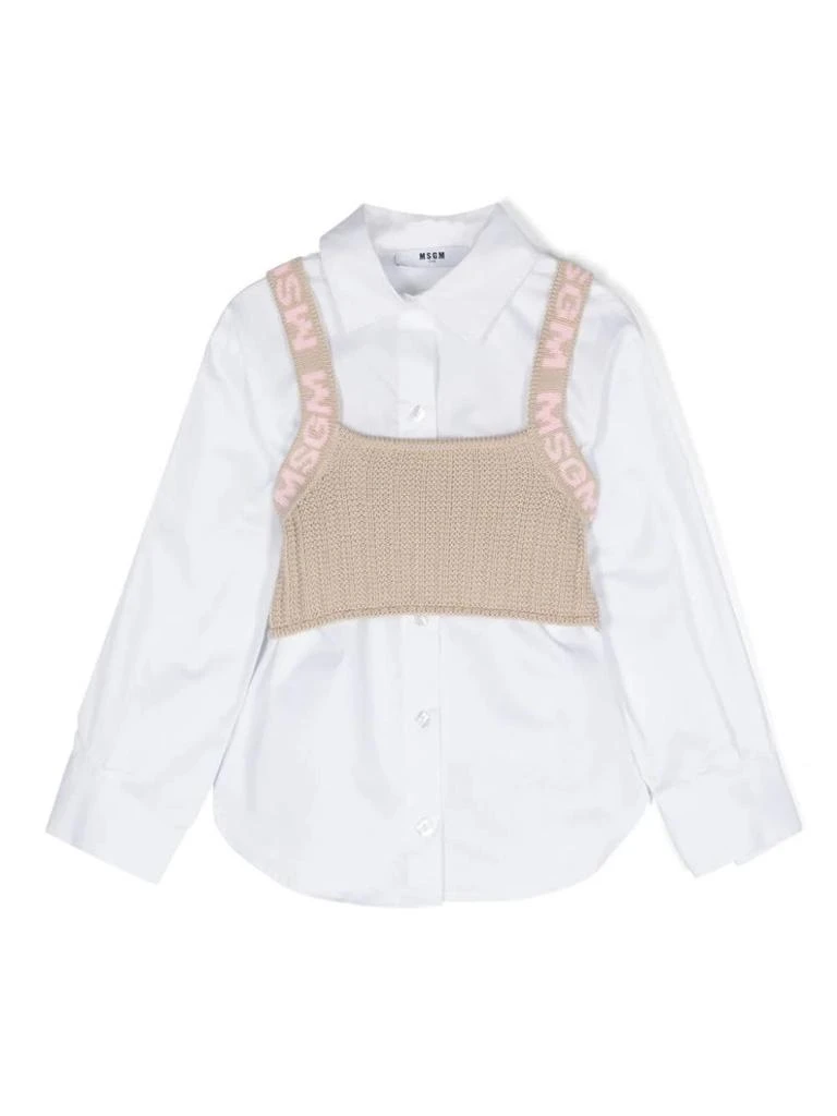 商品MSGM|Camicia Con Top,价格¥1695,第1张图片