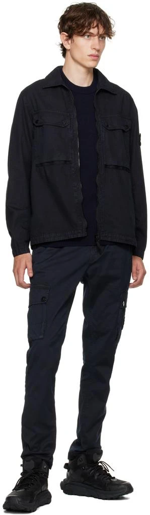 商品Stone Island|Navy Faded Jacket,价格¥2077,第5张图片详细描述