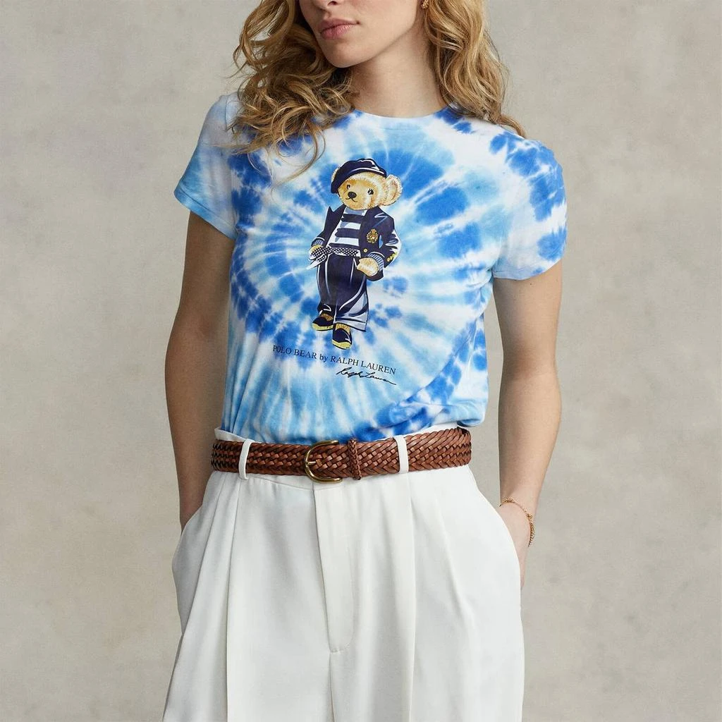 商品Ralph Lauren|Polo Ralph Lauren Tie Dye Polo Bear Cotton-Jersey T-Shirt,价格¥512,第4张图片详细描述