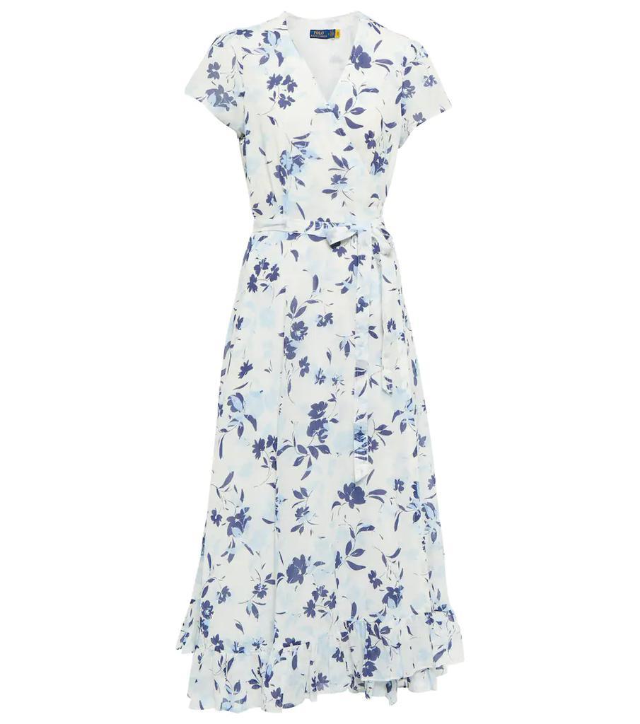 商品Ralph Lauren|Floral cotton midi dress,价格¥2183,第1张图片