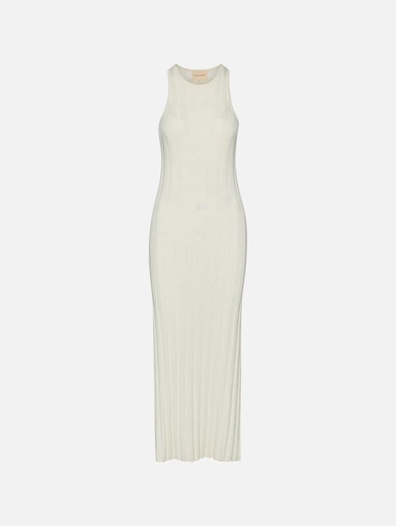 商品Loulou Studio|Sleeveless Linen Dress,价格¥785,第5张图片详细描述
