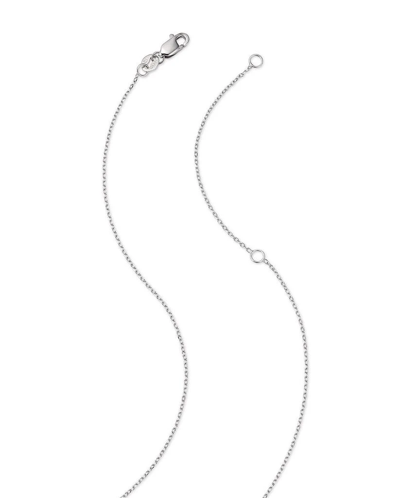 Diamond Geometric Pendant Necklace in 14K White Gold, 0.50 tcw 商品