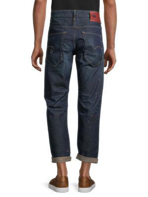 商品G-Star|Morry 3D Relaxed-Tapered Fit Selvedge Jeans,价格¥670,第4张图片详细描述