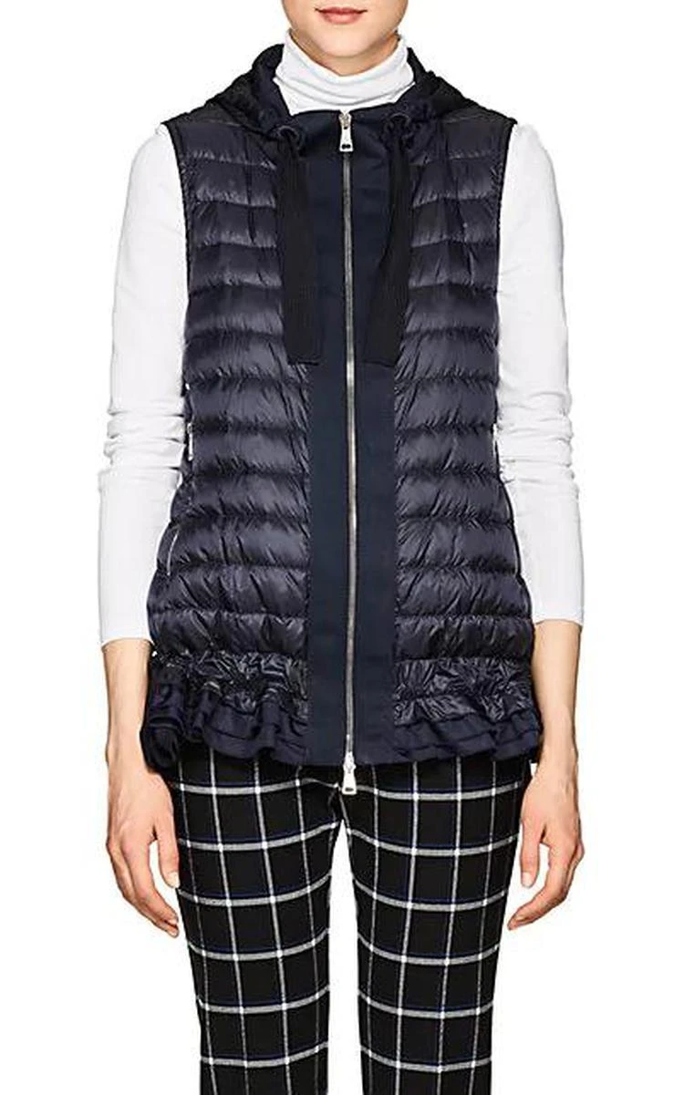 商品Moncler|Ruffled-Hem Down-Quilted Vest,价格¥6404,第5张图片详细描述