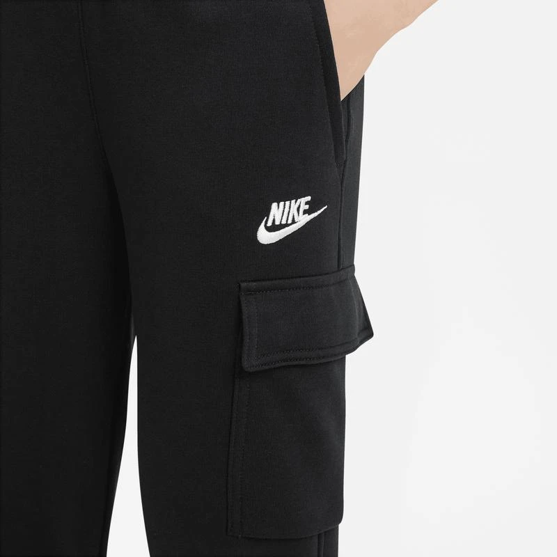 商品NIKE|Nike NSW Club Fleece LBR Cargo Pants - Boys' Grade School,价格¥378,第3张图片详细描述