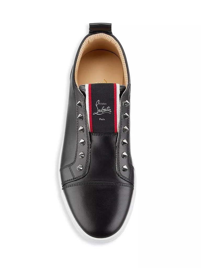 商品Christian Louboutin|Fique A Vontade Leather Low-Top Sneakers,价格¥7145,第5张图片详细描述