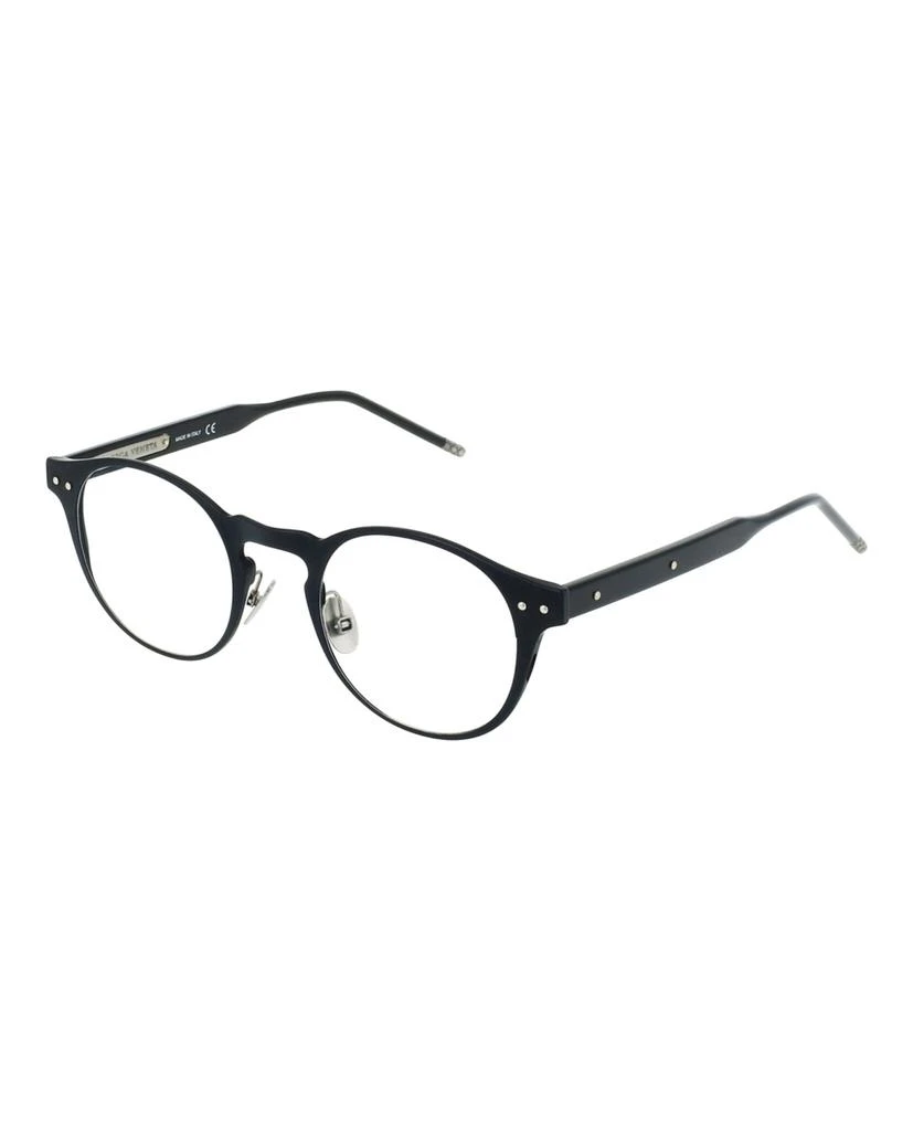 商品Bottega Veneta|Round-Frame Alluminium Optical Frames,价格¥941,第2张图片详细描述