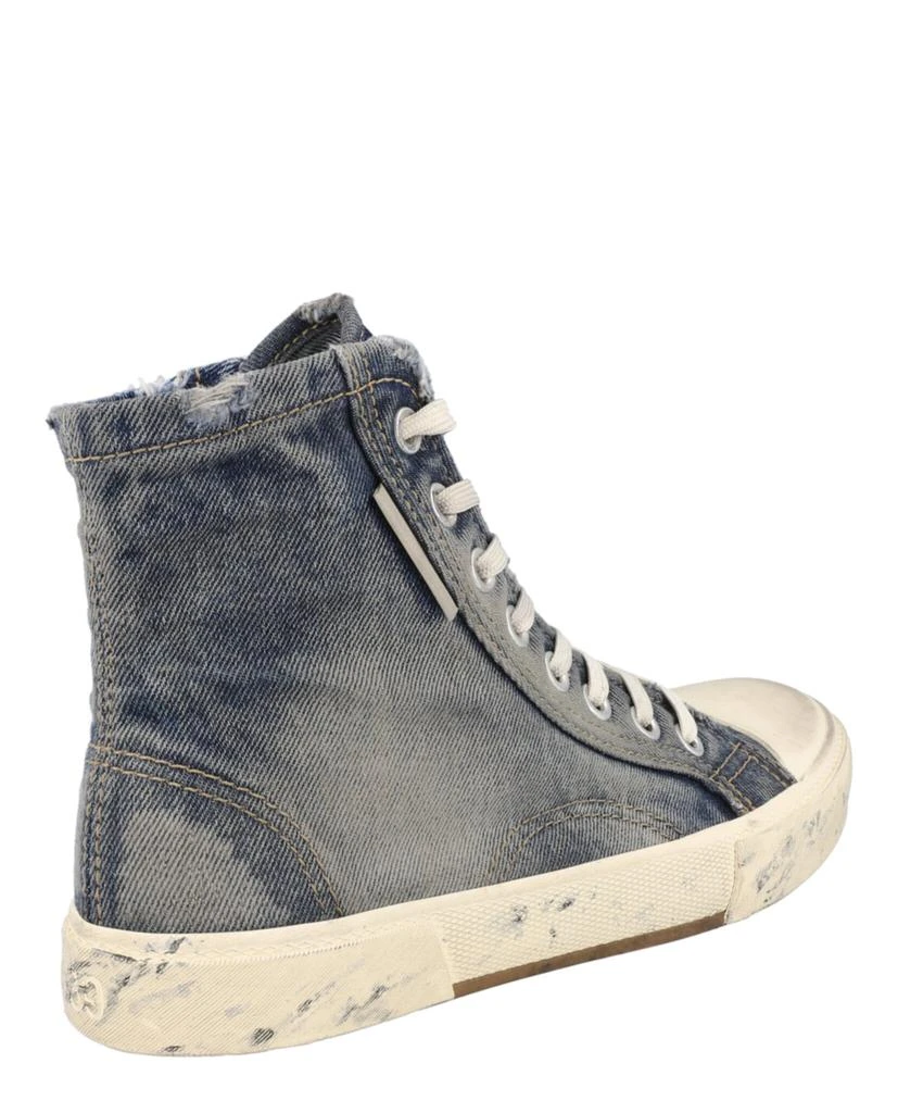 商品Balenciaga|Paris Denim High-Top Sneakers,价格¥3178,第3张图片详细描述