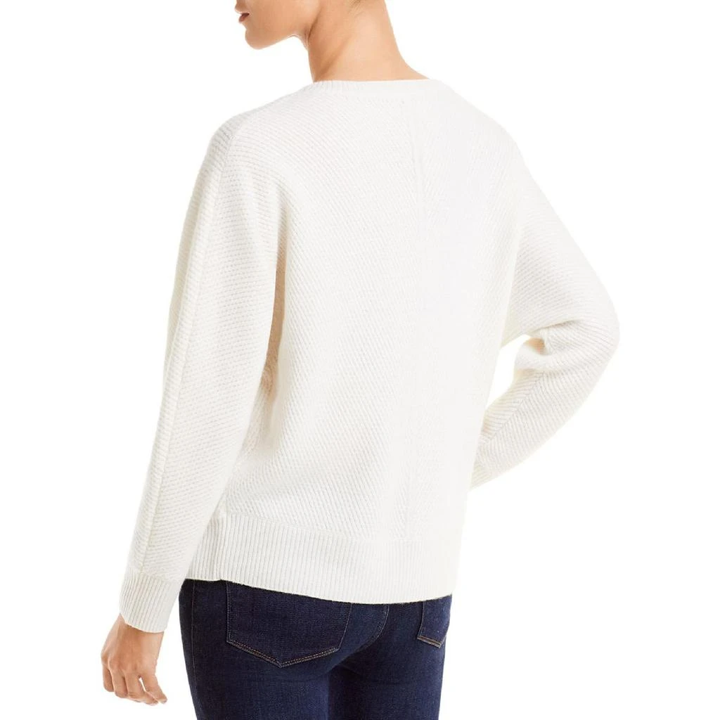 商品Private Label|Private Label Womens Cashmere Ribbed Crewneck Sweater,价格¥340,第3张图片详细描述