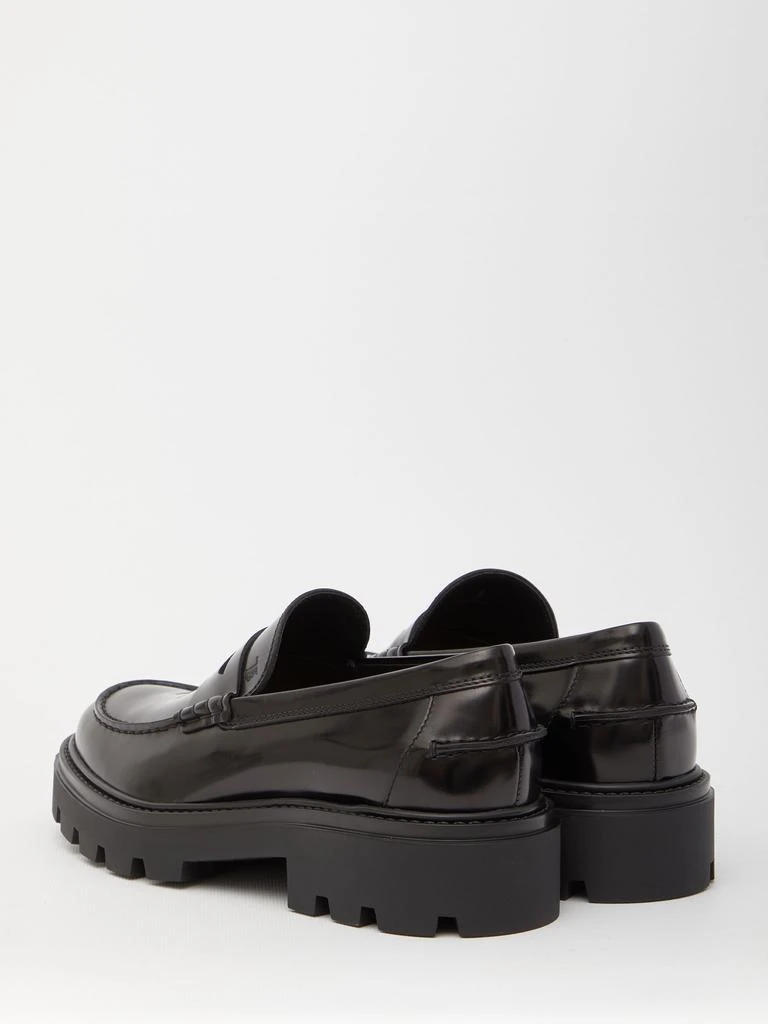 商品Tod's|Black leather loafers,价格¥2606,第4张图片详细描述