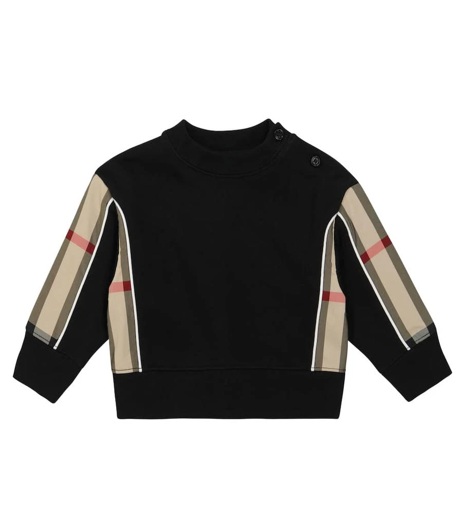 商品Burberry|Baby cotton sweatshirt,价格¥2175,第1张图片