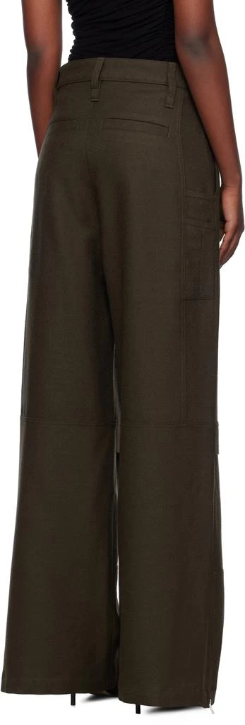商品AMI|Brown Cargo Trousers,价格¥2301,第3张图片详细描述