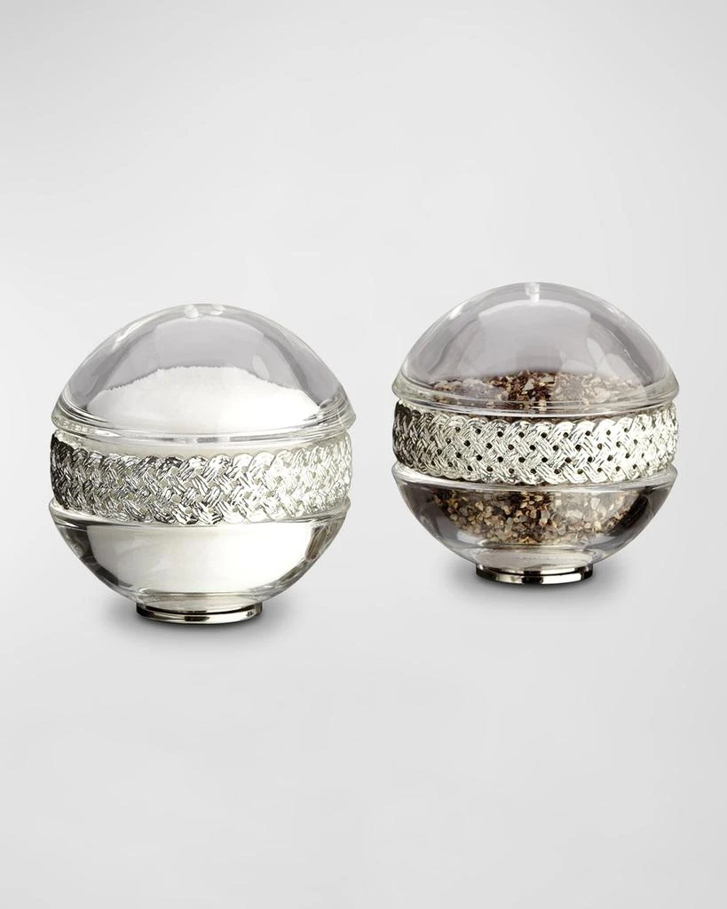 商品L'Objet|Braid Platinum-Plated Salt and Pepper Shakers,价格¥1485,第1张图片