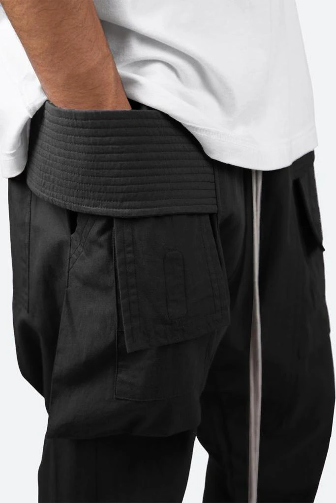 Drop Crotch Cargo Pants - Black 商品