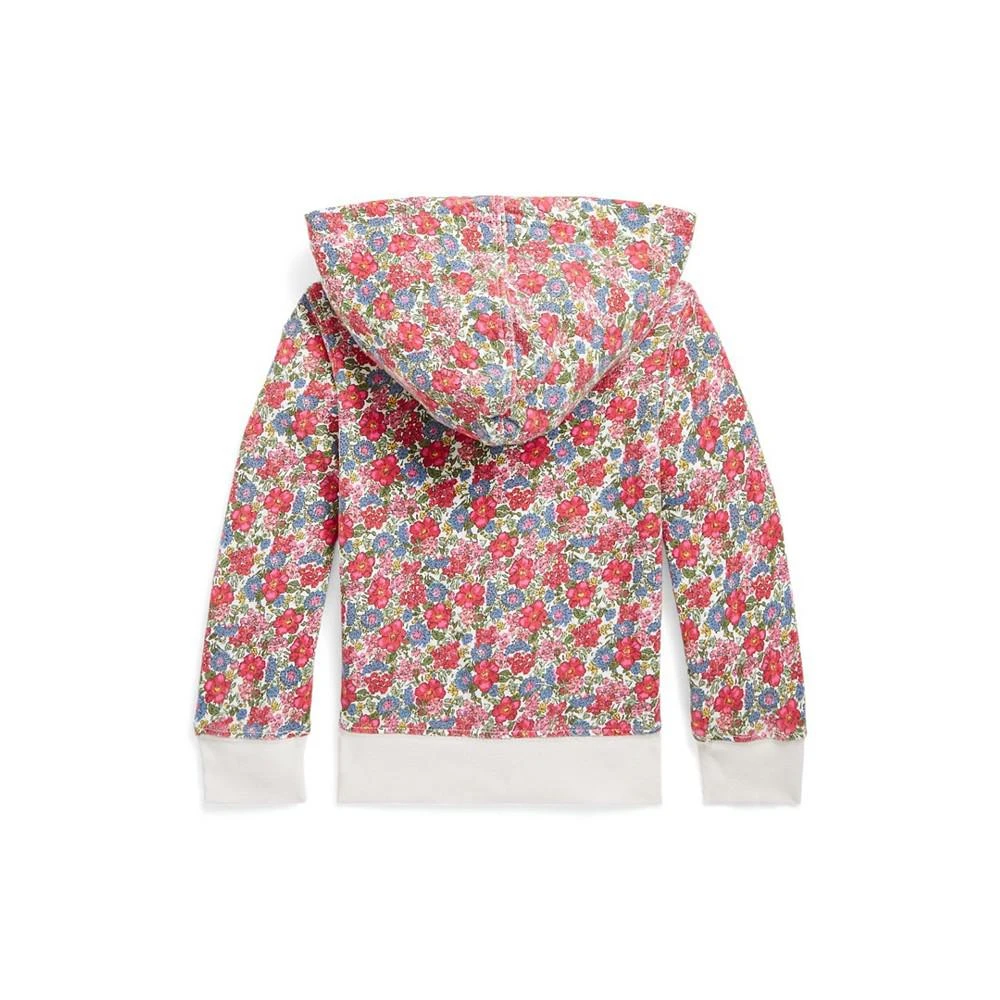 商品Ralph Lauren|Toddler and Little Girls Floral Spa Terry Full-Zip Hoodie,价格¥170,第5张图片详细描述