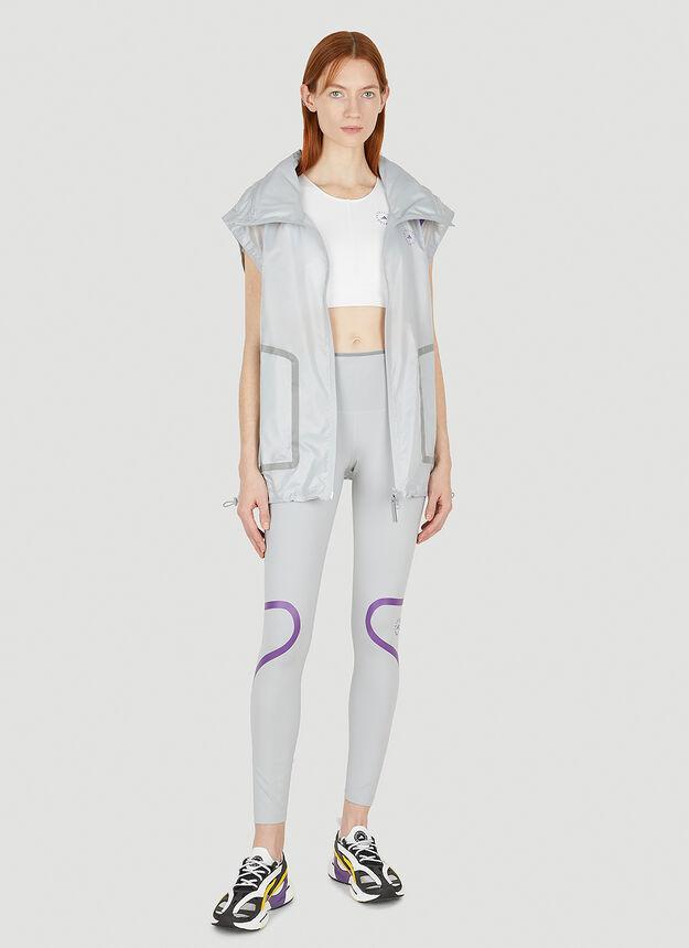 商品Adidas|TruePace Sleeveless Jacket in Grey,价格¥861,第4张图片详细描述