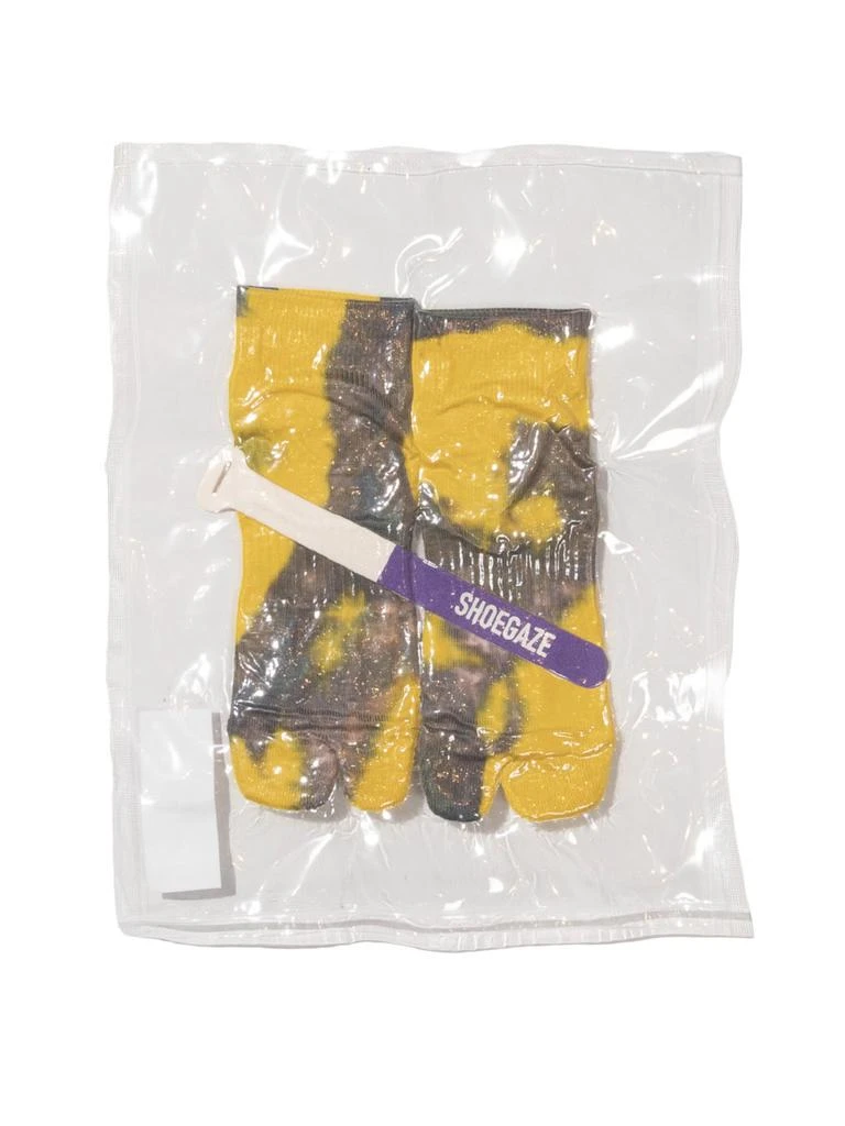 商品Mountain Research|Tie Dye Tabi Socks Yellow,价格¥345,第4张图片详细描述