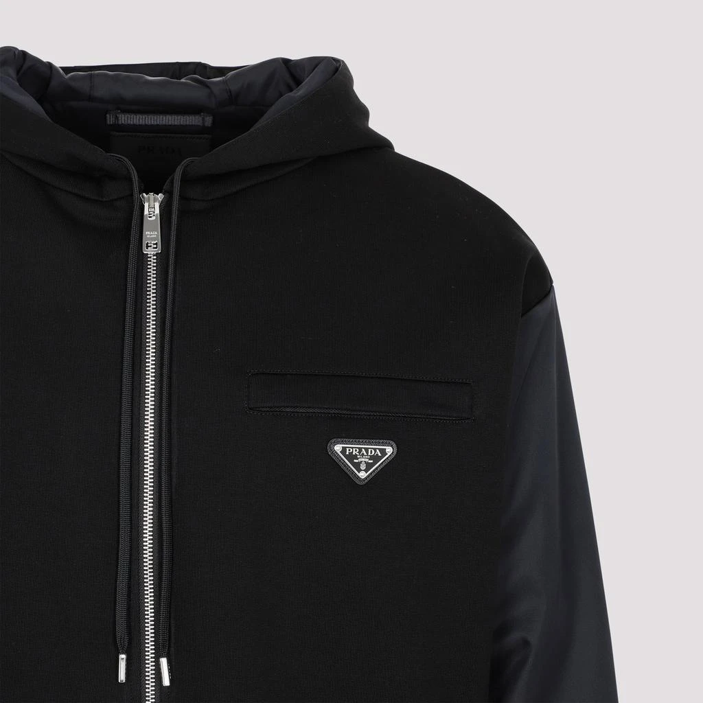 商品Prada|PRADA  RE-NYLON COTTON SWEATSHIRT,价格¥7975,第3张图片详细描述