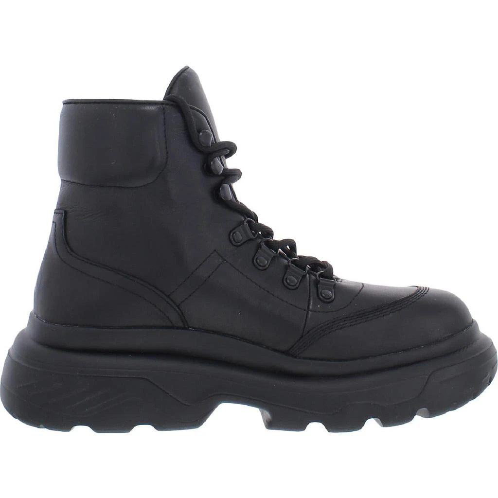 商品Steve Madden|Steve Madden Mens Hefty Leather Chunky Ankle Boots,价格¥246,第2张图片详细描述