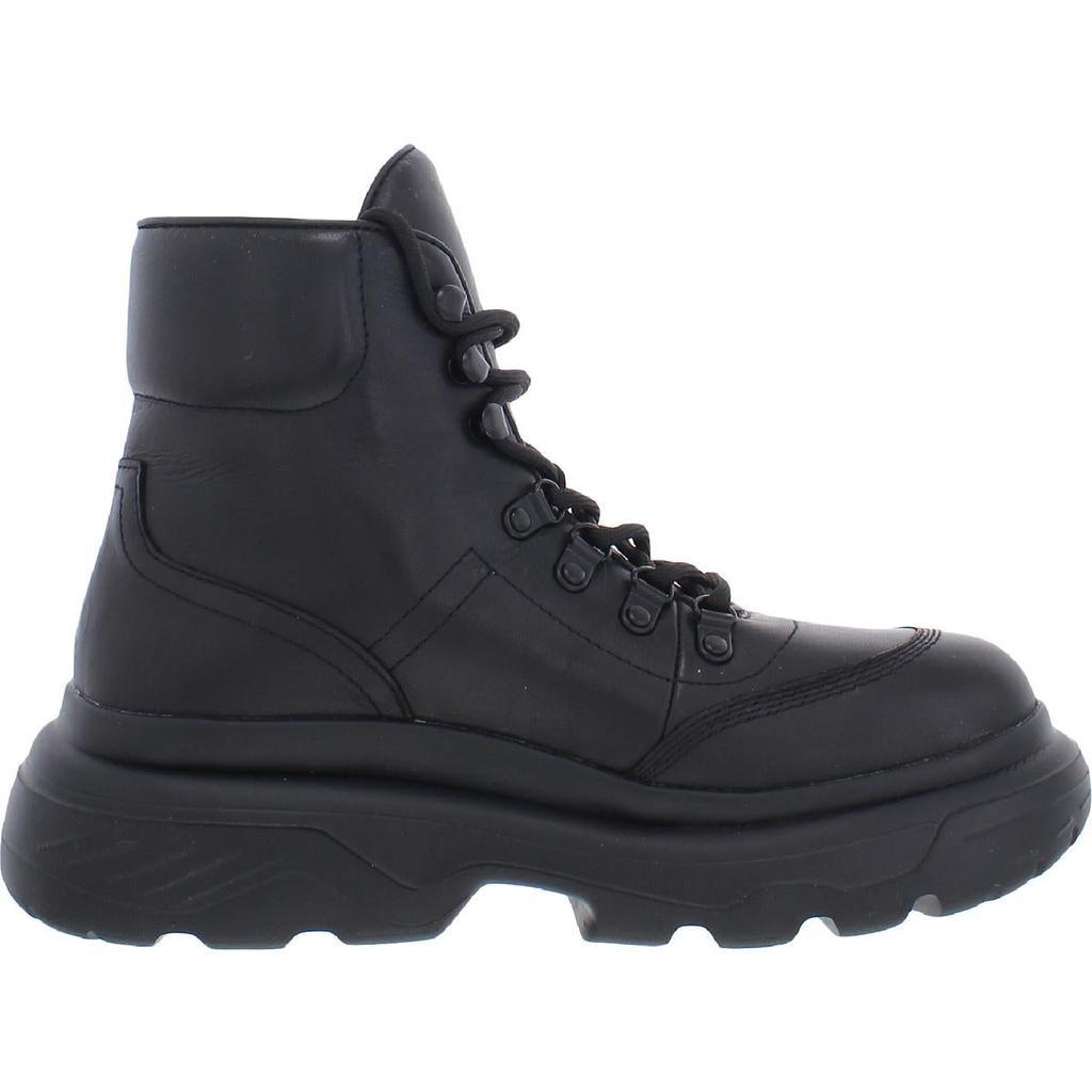 商品Steve Madden|Steve Madden Mens Hefty Leather Chunky Ankle Boots,价格¥391,第4张图片详细描述