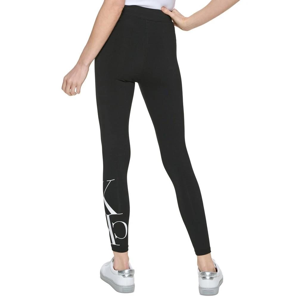 商品Calvin Klein|Petite Logo-Print Leggings,价格¥444,第2张图片详细描述