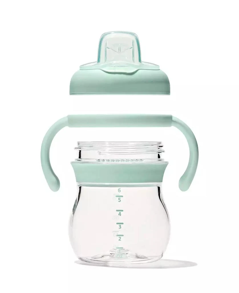 商品OXO|Tot Transitions Soft Spout 6 Oz Sippy Cup with Removable Handles,价格¥90,第4张图片详细描述