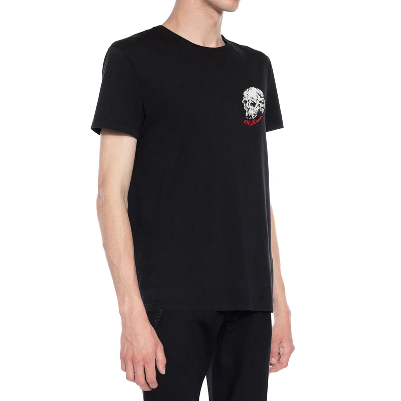 ALEXANDER MCQUEEN 黑色男士T恤 550458-QMZ57-0901 商品