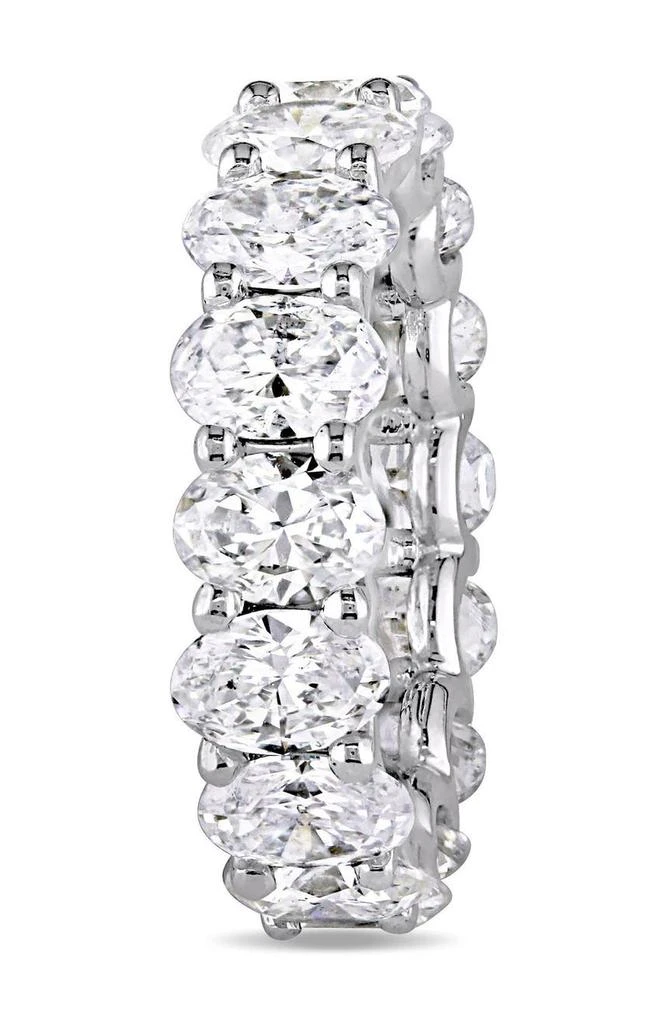 商品Suzy Levian|Sterling Silver Petite Oval-Cut CZ Eternity Band,价格¥675,第3张图片详细描述