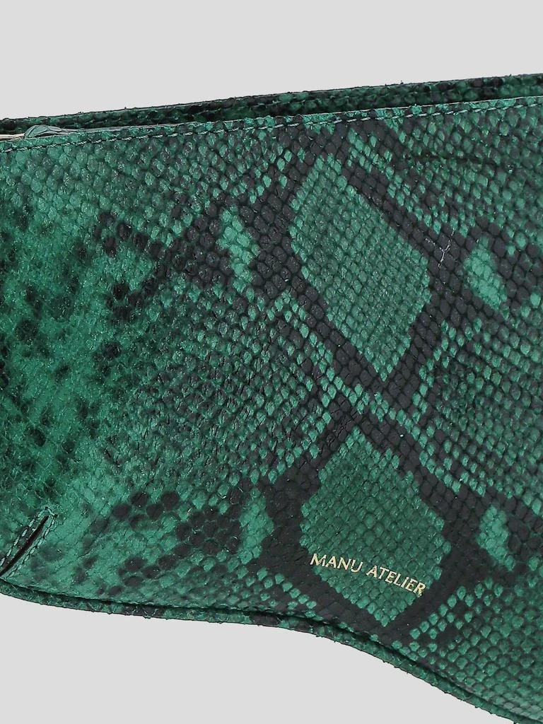 商品Manu Atelier|Manu Atelier Curve Zipped Shoulder Bag,价格¥1980,第4张图片详细描述