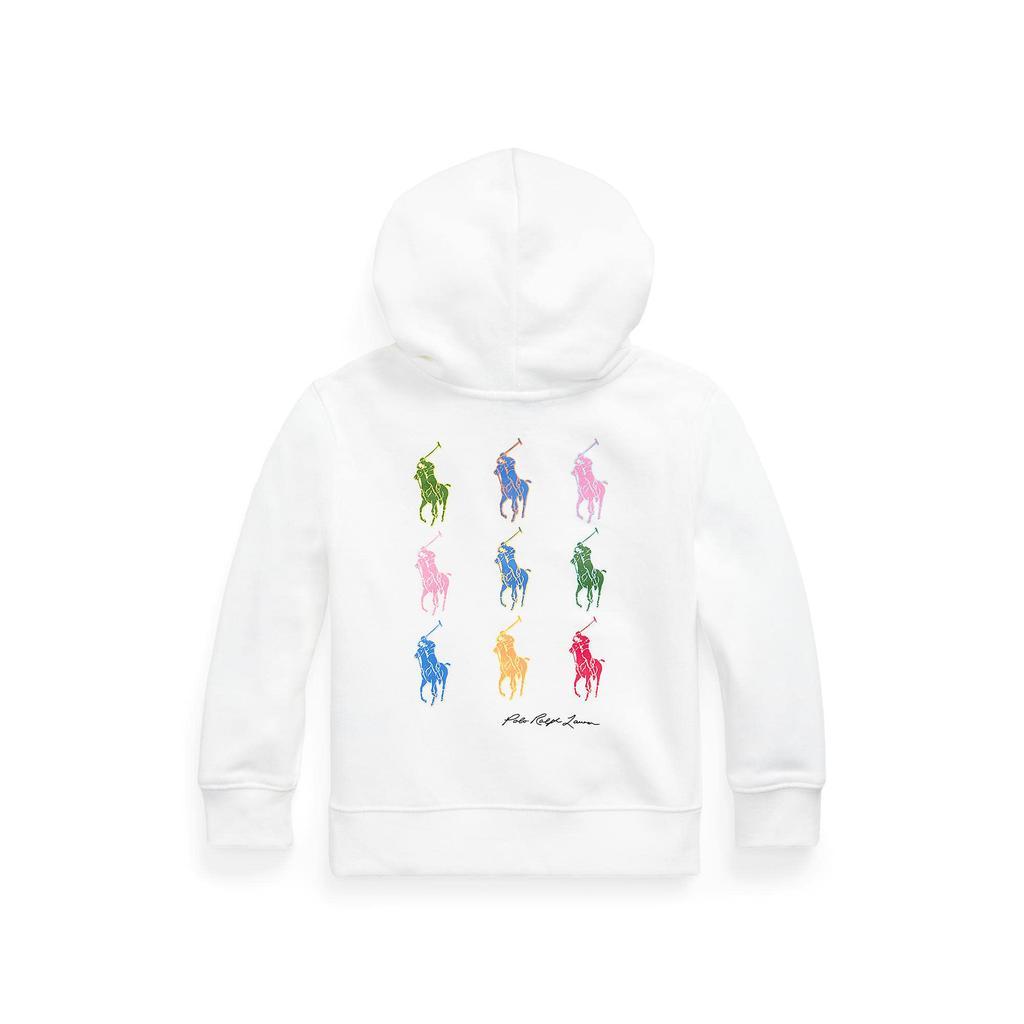 商品Ralph Lauren|Big Pony Fleece Hoodie (Little Kids),价格¥191,第4张图片详细描述