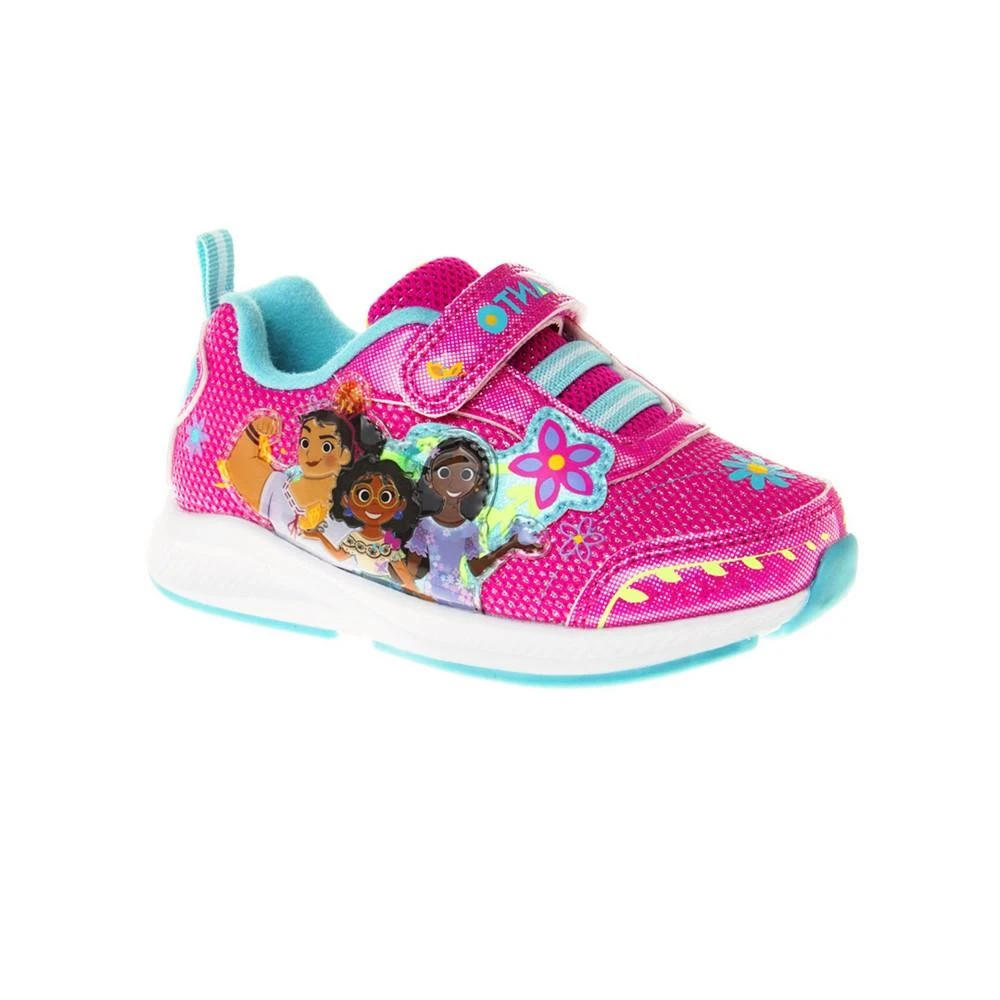 商品Disney|Little Girls Encanto Light Up High Top Sneakers,价格¥258,第1张图片
