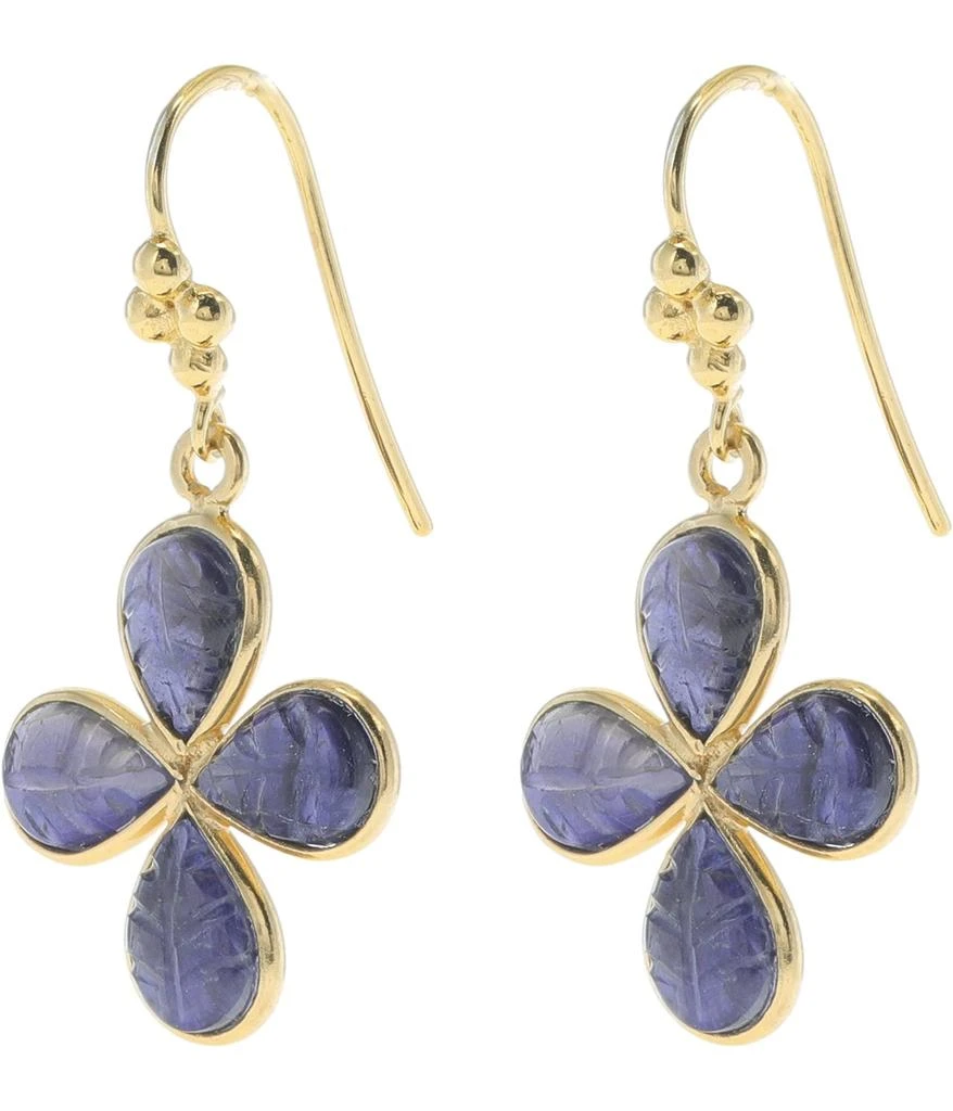 商品Chan Luu|Carved Leaf Earrings,价格¥604,第1张图片