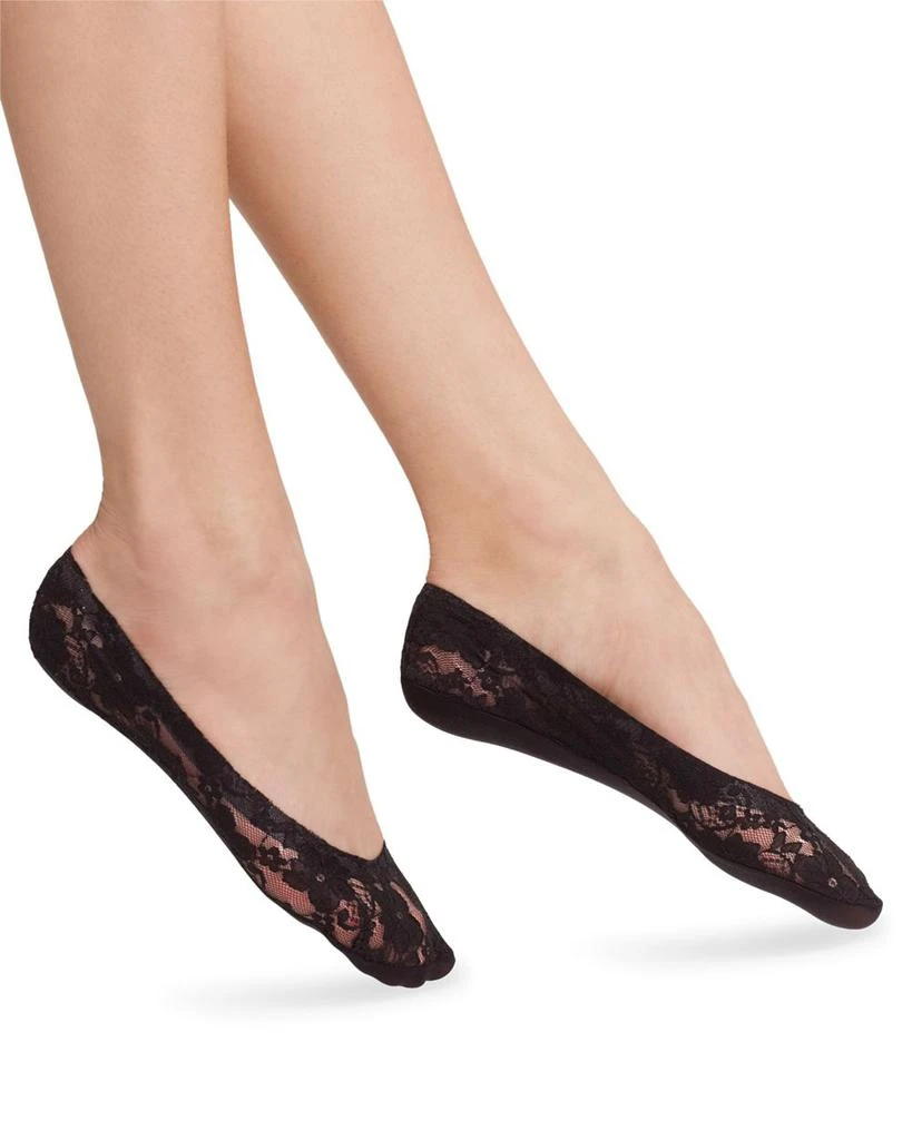 商品Hue|Lace Perfect Edge Liner Socks,价格¥57,第1张图片详细描述