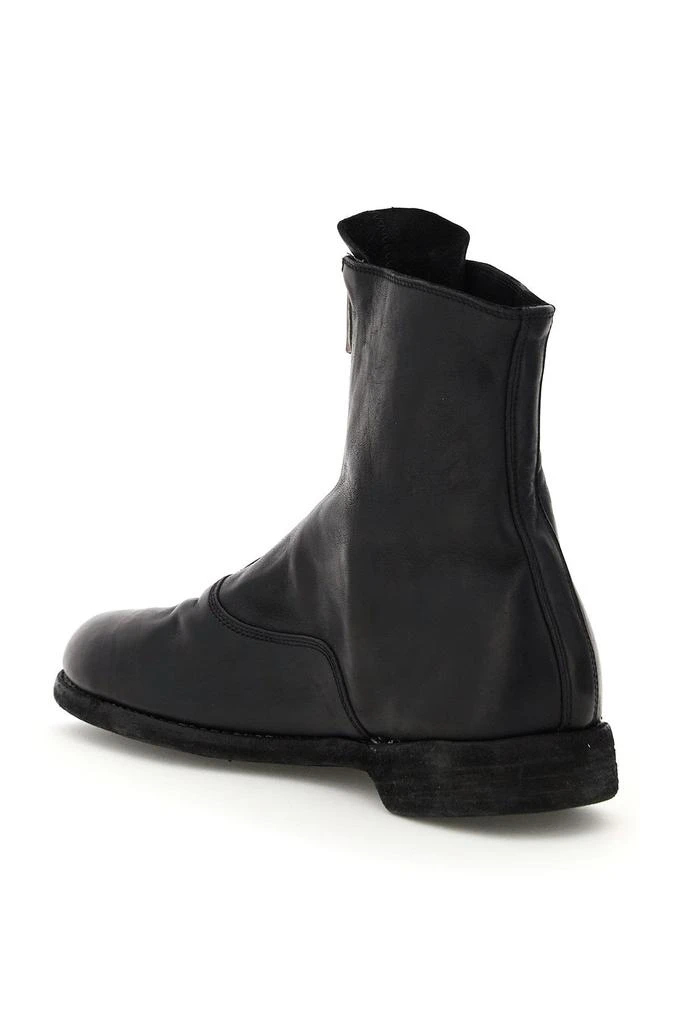 商品guidi|FRONT ZIP LEATHER ANKLE BOOTS,价格¥5841,第2张图片详细描述